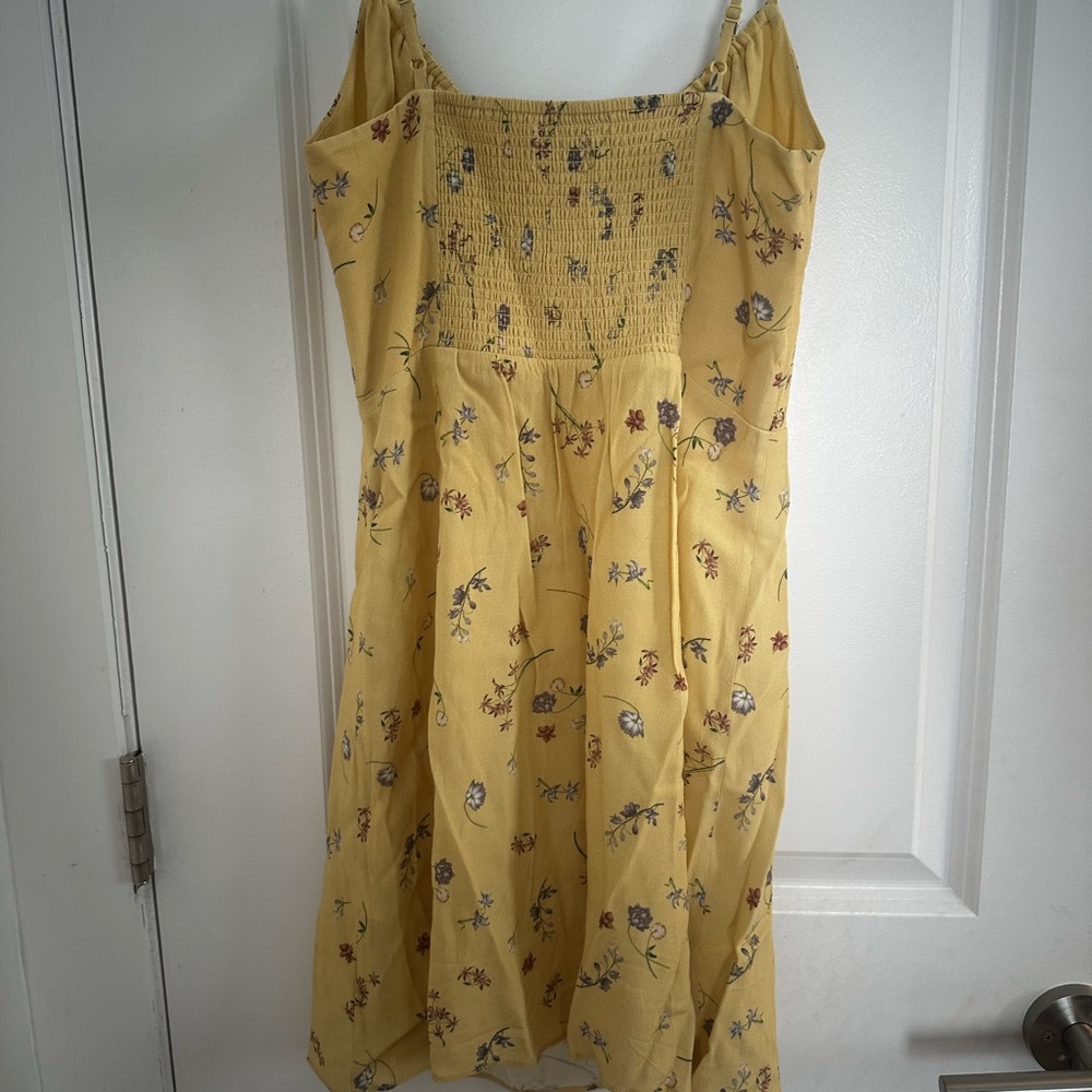 Aritzia Wilfred Yellow Sundress - Picture 5 of 6
